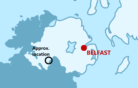 Approximate location Approximate location