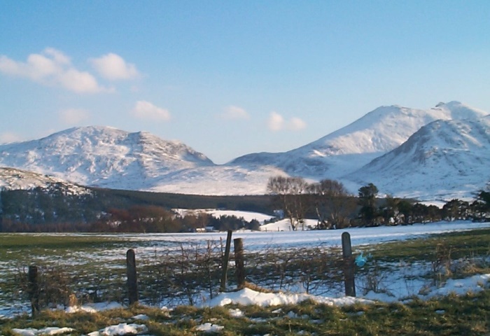 Shimna Valley, Mourne Mountains, County Down Shimna Valley, Mourne Mountains, County Down